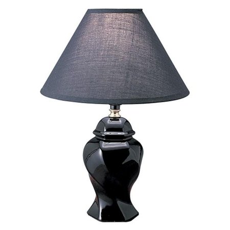 CLING Ceramic Table Lamp - Black CL106076
